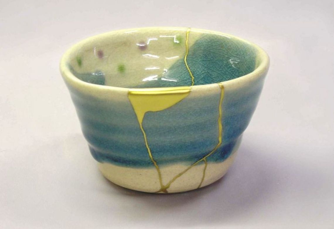 ¿Tu vida está hecha pedazos? Intenta... ¡Kintsukuroi!